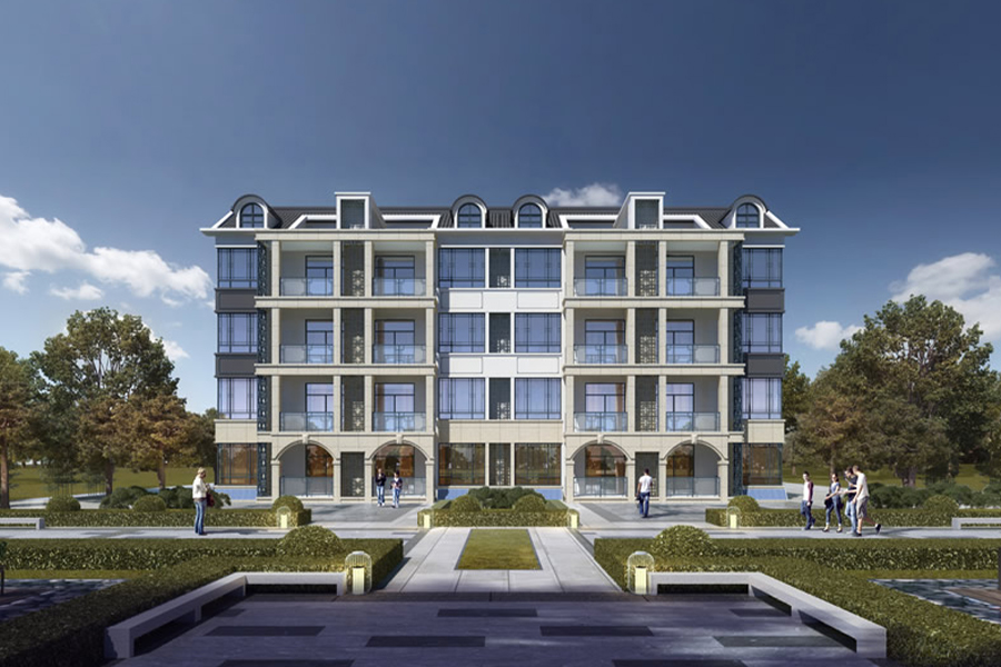 Rumah Chaohu Huadi Huanglu (Proyek Konstruksi Anhui)